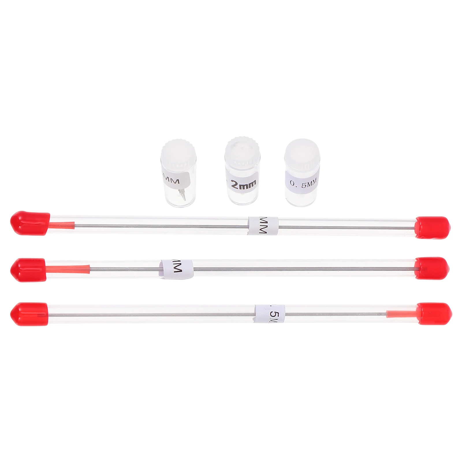 

6 pcs Airbrush Accessories Set with Needle Nozzles Tips Replacement Caps Alloy Material for Painting Machine Sprayer