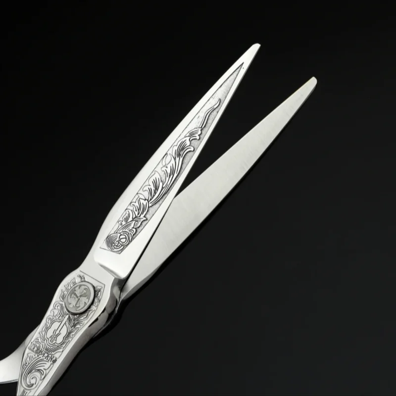 Professional Barber Hair Scissors High-Grade 440C Steel Hairdressing Shears for Precision Haircuts