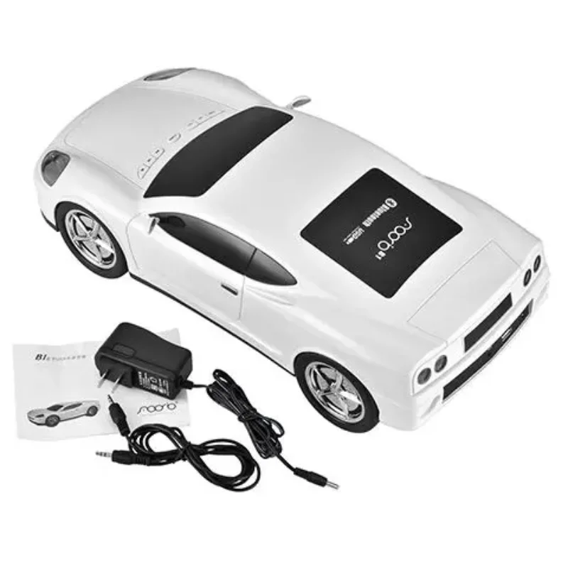 سطح المكتب سمّاعات بلوتوث صوت عال للهاتف المحمول سيارة ستيريو الترا منخفضة باس نموذج السيارة المتكلم