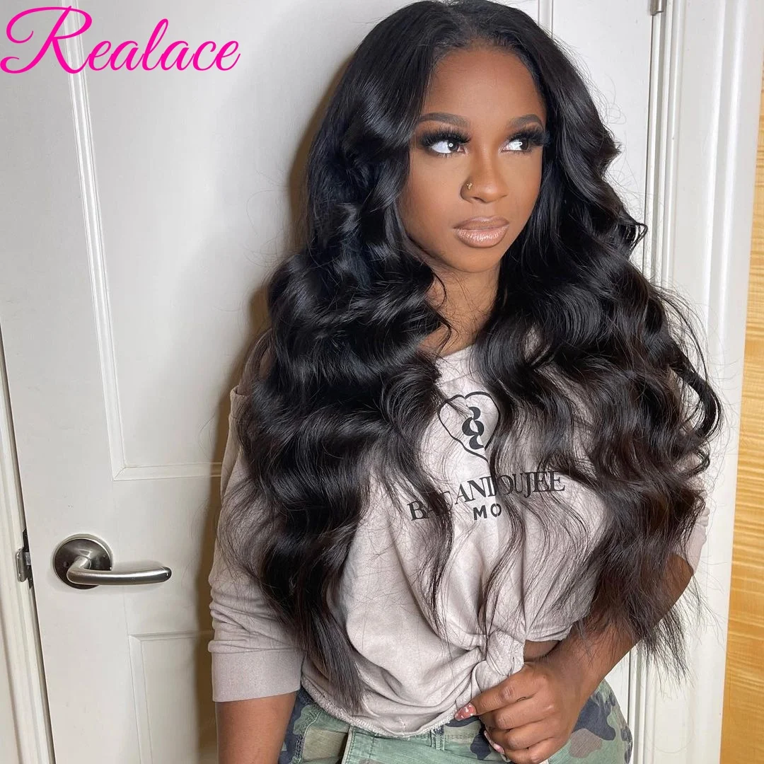 Parrucca per capelli umani anteriori in pizzo HD 13x6 dell'onda del corpo 30 40 pollici parrucche frontali in pizzo brasiliano 13x4 HD per donne nere alta densità del 250%