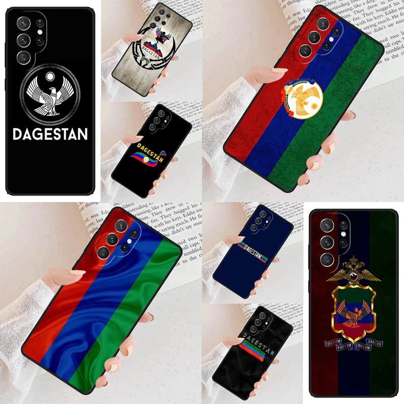 Dagestan National Flag Cell Phone Case for Samsung Galaxy S26 Ultra S25 S24 S23 S22 S21 S20 Note10 Cover