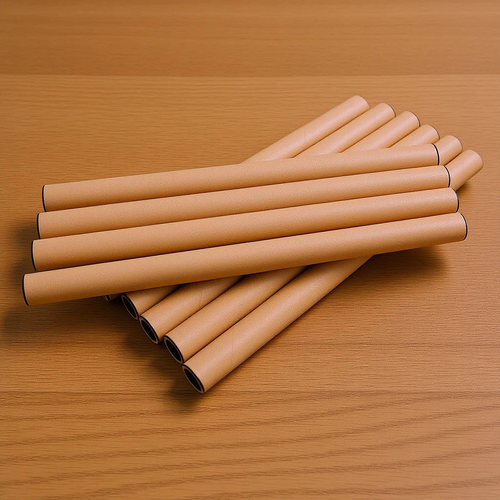 

10Pcs Mailing Tubes for Posters Brown Cardboard Tubes Artwork Storage Tube Secure Shipping for Graphics and Charts