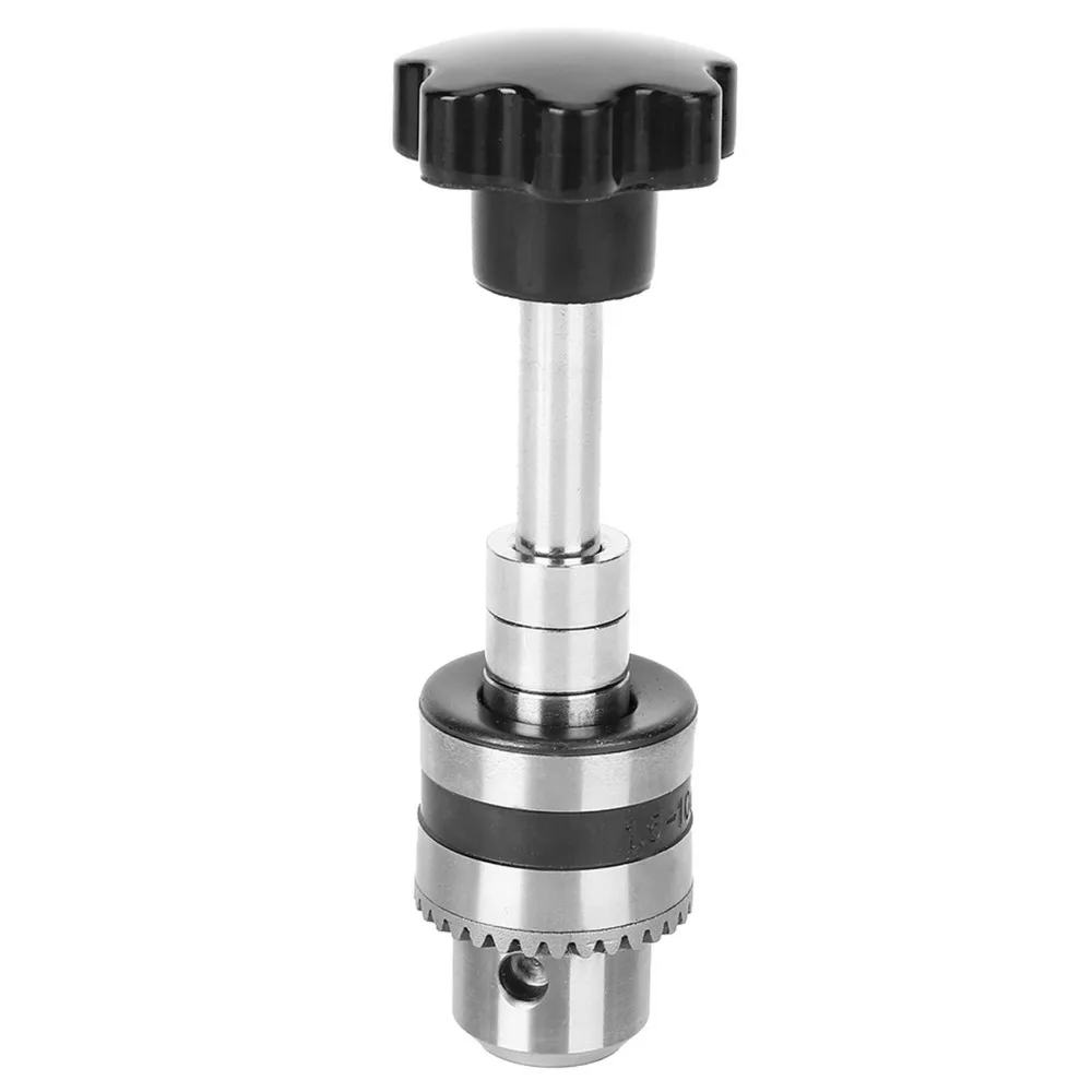 1.5-10mm Clamping Range Drill Chuck with Key With Chuck Key & Wrench Aluminum Alloy Power Drill Chuck Threaded Mount ）