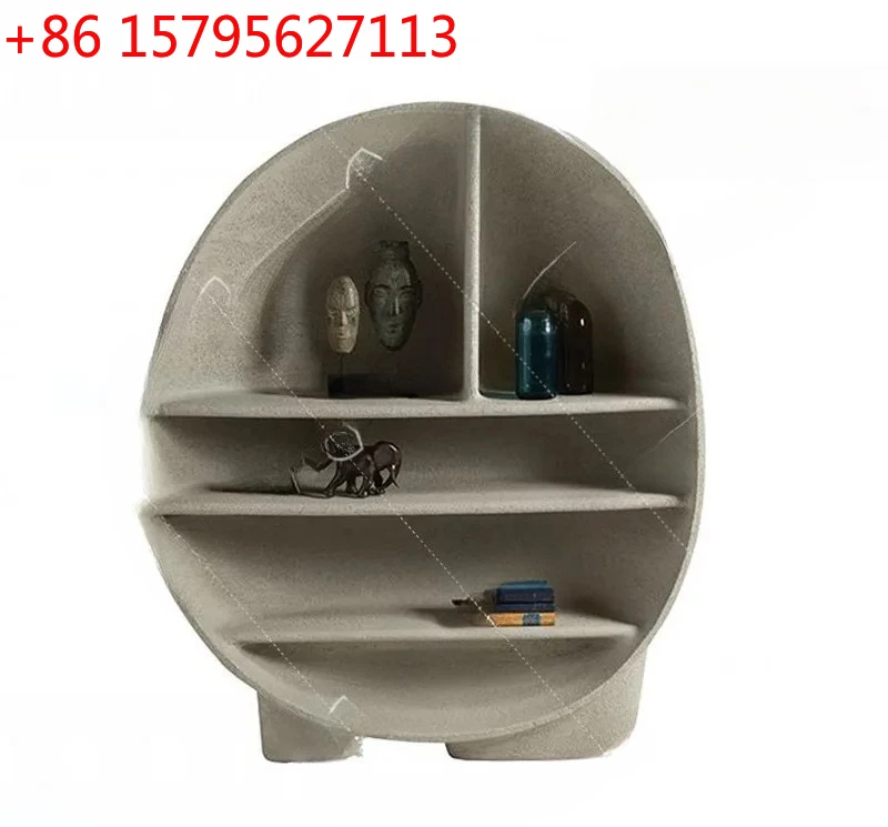 

Display Display Cabinet Quiet Wind Bookshelf Art Bookshelf Shelf Cabinet Simple Modern Nordic