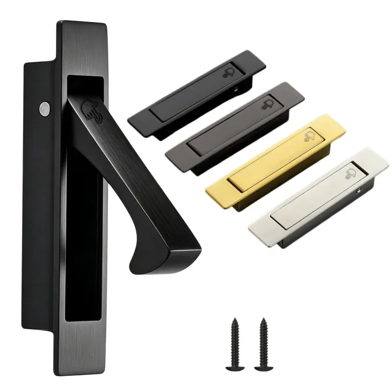 Stainless Steel Drawer Handle Cabinet Pulls Drawer Knobs Cabinet Door Handle Durable Hidden Concealed Handles Drawer