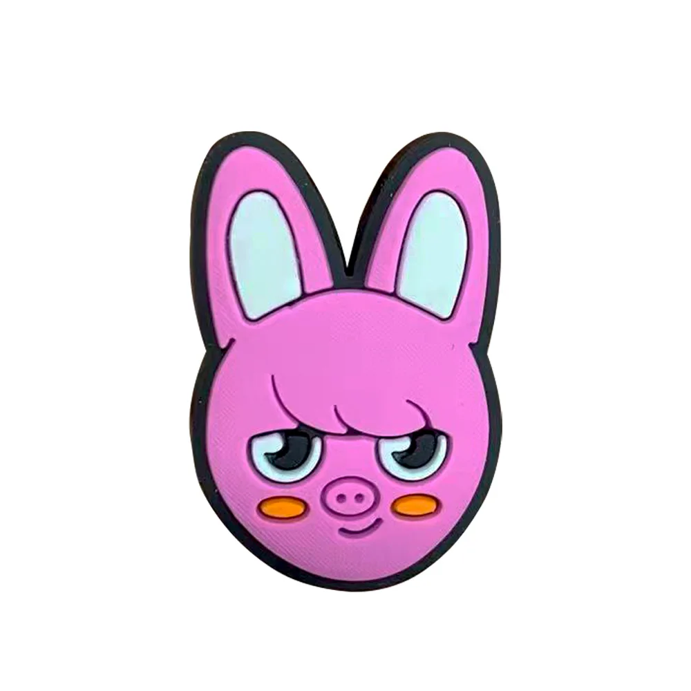 1-10 Stück Trendige Cartoon-Tierfiguren aus PVC als Schuhzubehör, DIY-Kreativität für Sandalen, Armbänder und Partydekoration – Detail 21