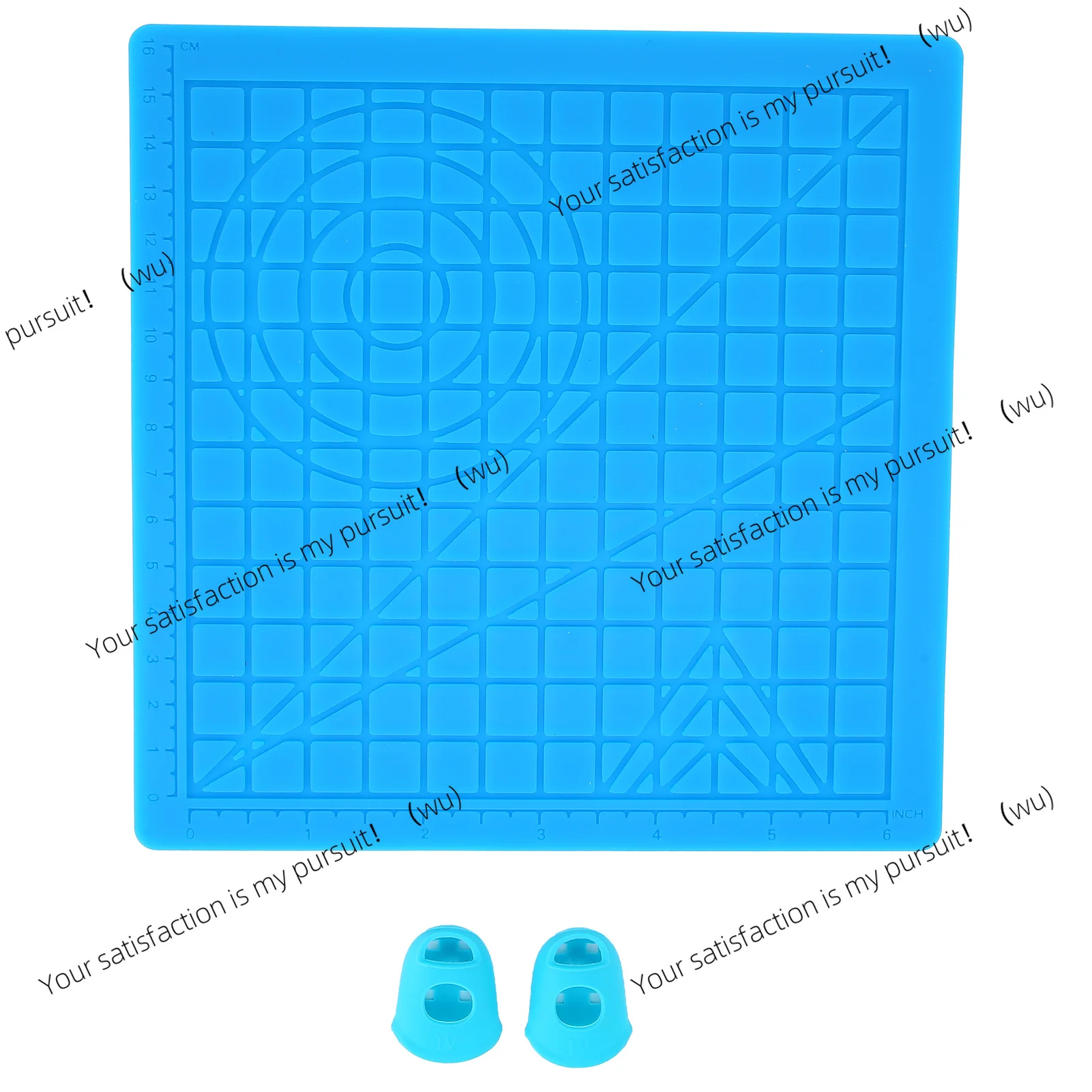3D Printing Pen High-Temperature Silicone Tray 3D Design Mat Flexible and Resilient Convenient Silicone Template Pad