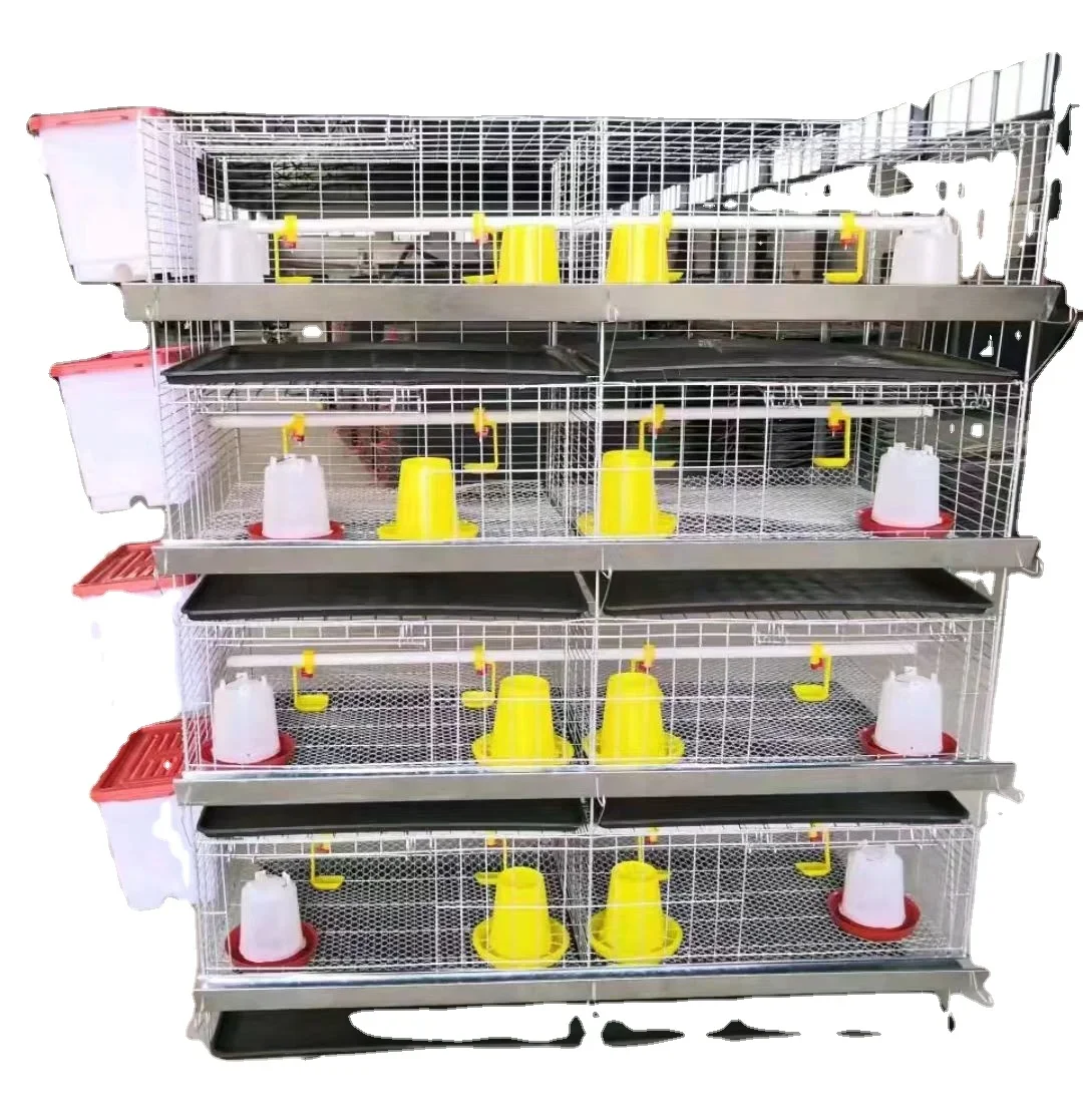 3 Tiers 90 to 240  Birds Capacity Little Baby Chicken Cage Chick Brooder Cage for sale in international market