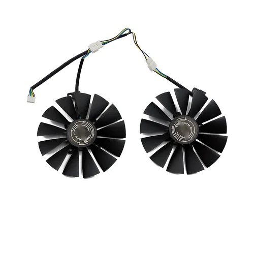 Imagen 2 del producto T T T 129215 Ventilador enfriador SM de 95mm para ASUS STRIX RX 470 580 570 GTX 1050Ti 1070Ti 1080Ti ventilador de refrigeración de tarjeta de vídeo para juegos