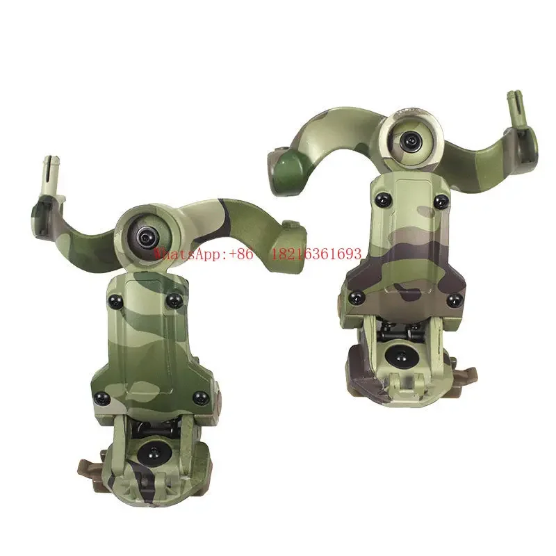 2026GOOD Pickup Noise Reduction M32 Tactical Earphone Holder Helmet Accessories 360 Degree Adjustable