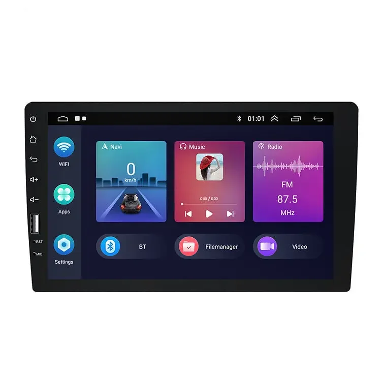 

TOPSOURCE 1Din 10INCH Android 11 1+16G Car Radio Android Car Stereo Carplay MP4 Android Auto BT RDS HiFI WIFI GPS