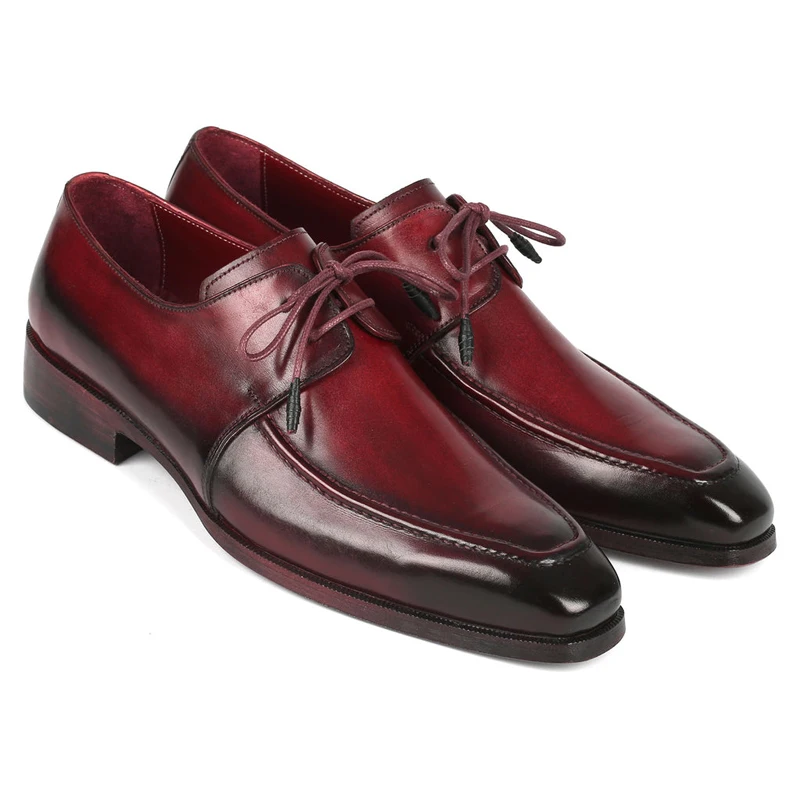 

Commuter Business Cowhide Men’s Shoes Lace-up Pointed Head Slip On Dress Shoes For Wedding Party Vintage Fashion Loafers