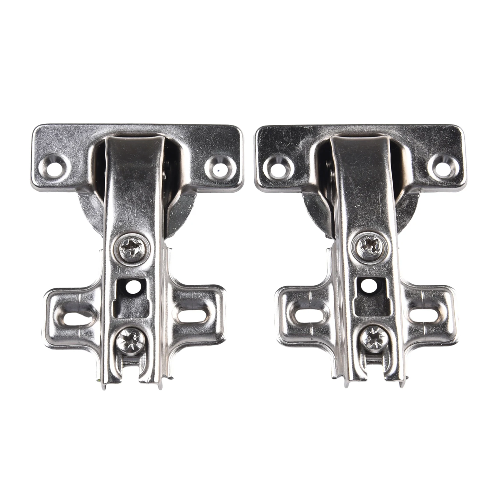 2pcs 90 Degree Blind Corner Concealed Door Hinges for Kitchen Cabinets Wardrobes TV Cabinets Bookcases Metal Material