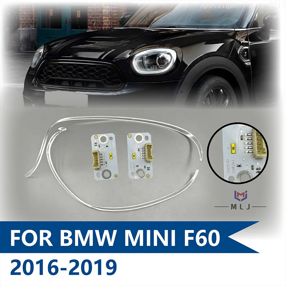 

For 2016-2019 BMW MINI F60 Daytime Running Light Tube LED White Light Source Turn Signal Headlight Light Chip Car Accessories