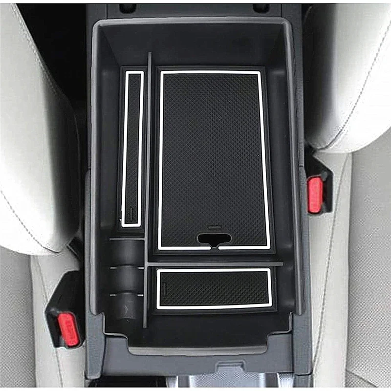 

For Hyundai Sonata DN8 10th 2020 2021 2022 2023 Storage Box Car Central Armrest ABS Storage Box Organizer Sonata Accessories