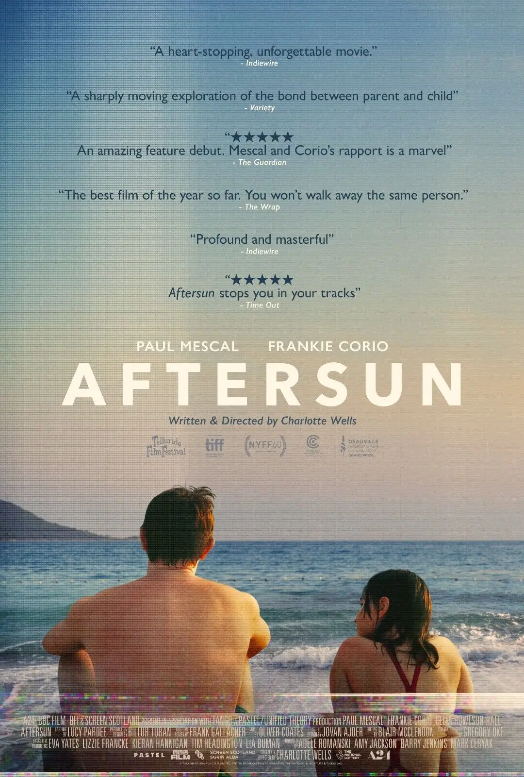 Aftersun Movie Print Art Canvas Poster for Living Room Decoration Home Wall Decor Picture