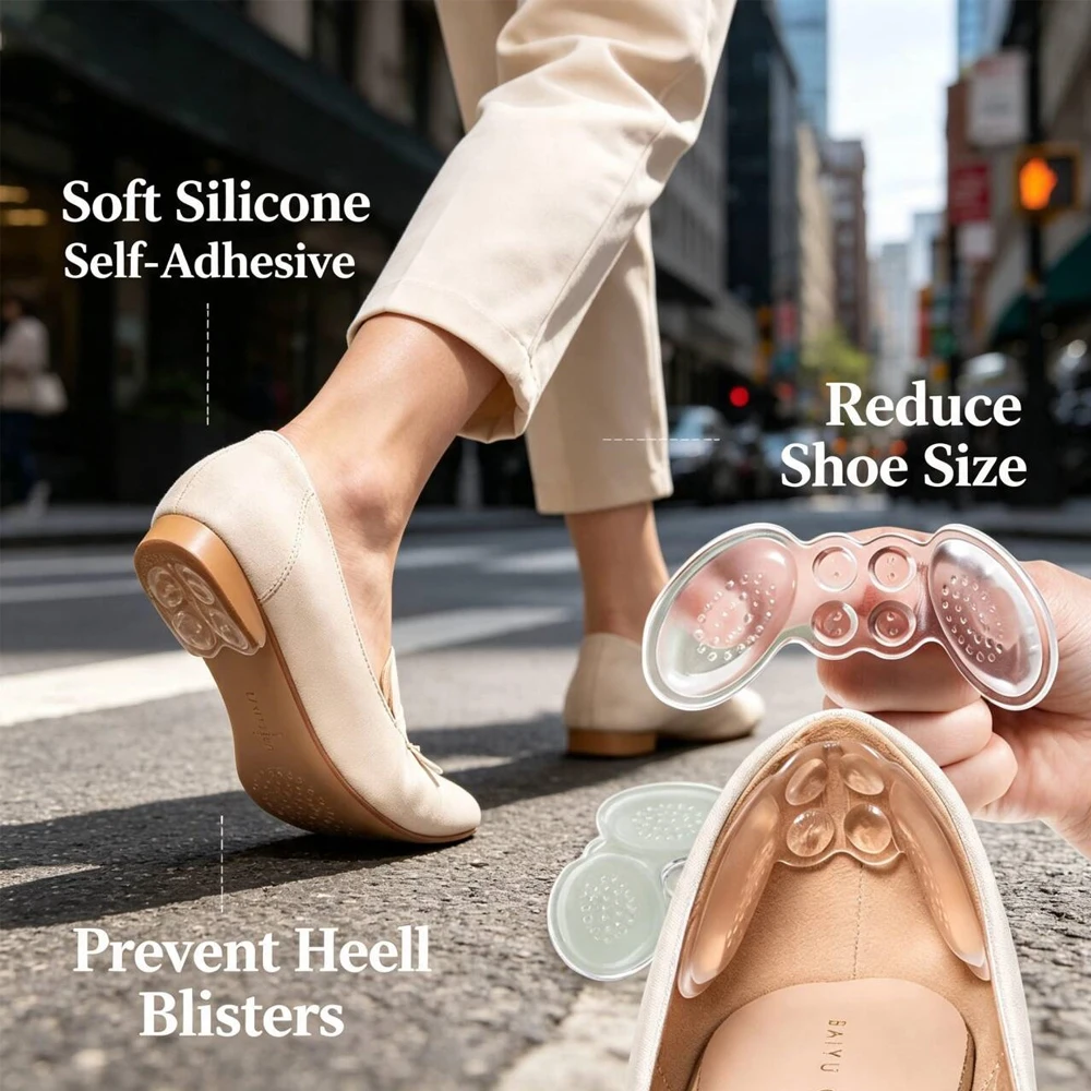 6 szt. żelowych ochraniaczy na – Women Shoes For Big Feet recenzja i cena