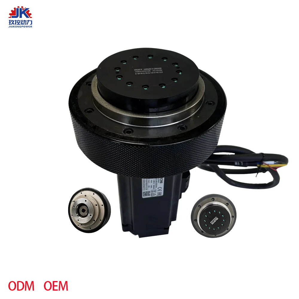 

New JK High Performance Carbon Steel AGV Drive Wheel Aluminum Alloy Rim 350KG Load Capacity Deep Groove Ball Bearing 1 Year