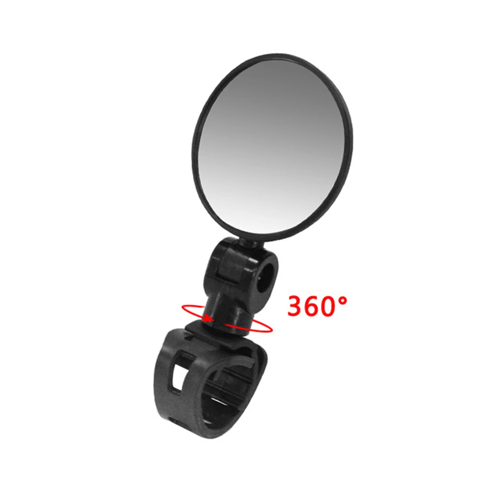 Reflector Rear View Mirror Replacement Wear-resistance For 22-32MM Handlebar 360 Rotatable Accessories Bicycle