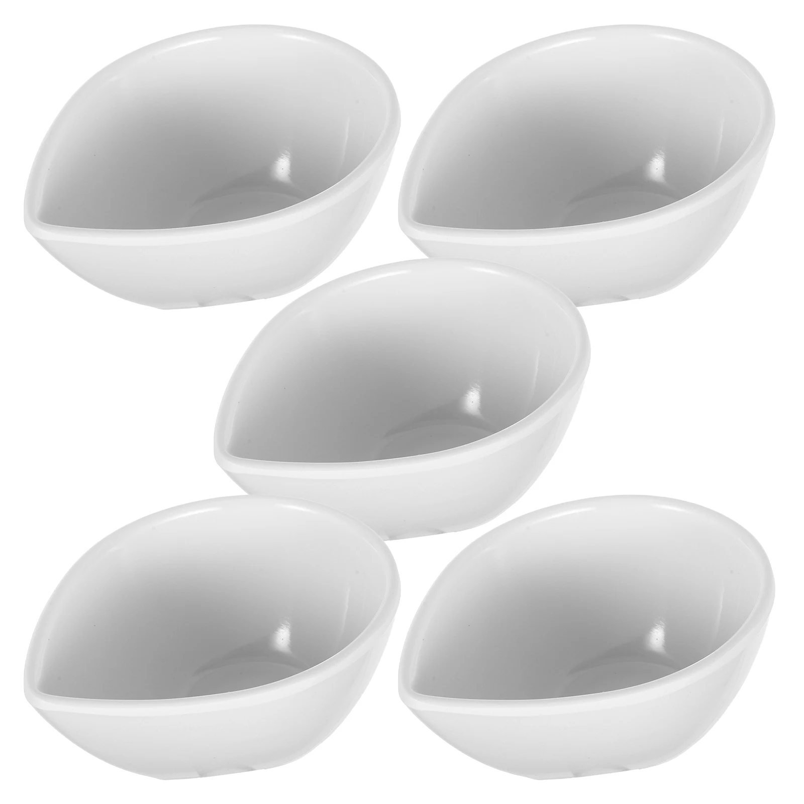 

Cute Small Sauce Bowls Household Dipping Bowl White Melamine Seasoning Dish Compact Pickle Storage Bowl Decorative Serving Dish