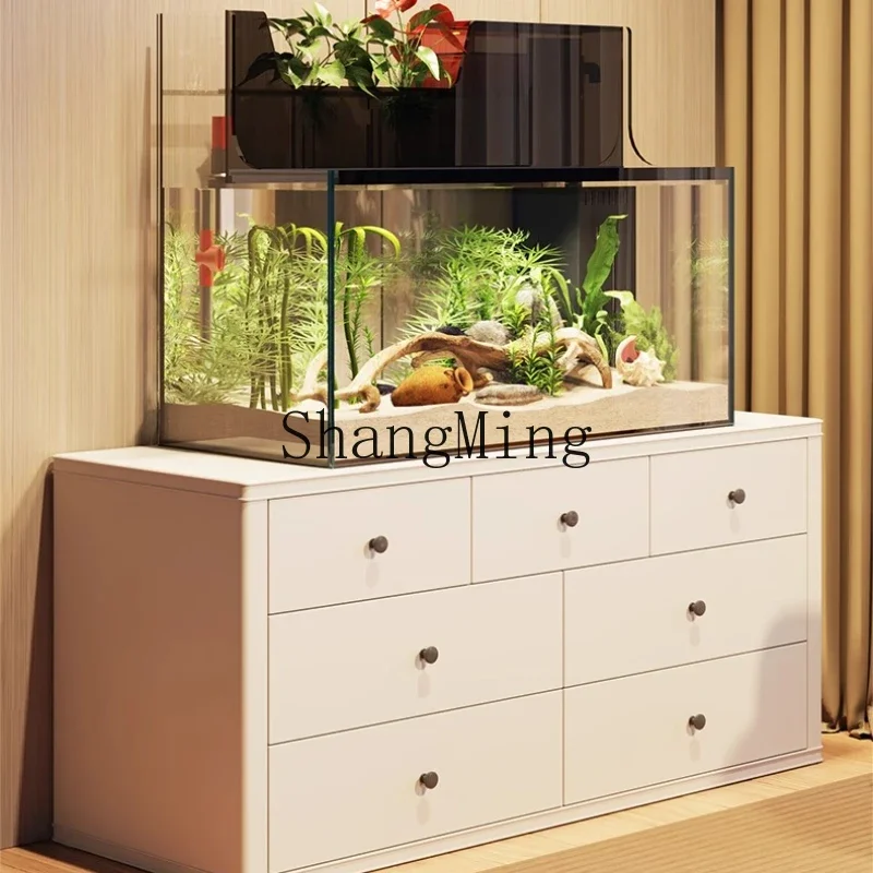 SM small and medium-sized living room filtering self-circulation vertical floor-to-ceiling desktop ecological landscaping
