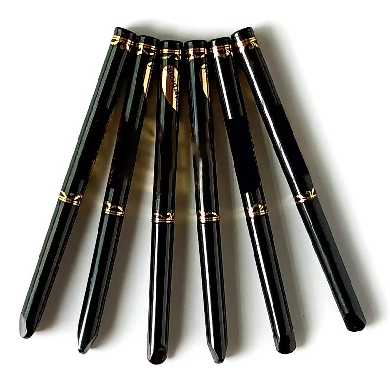 Black Eyeliner Pen, Waterproof, Long Wearing, Eyeliner Pencil Eyebrow Pencil Makeup Eye Liners for Women