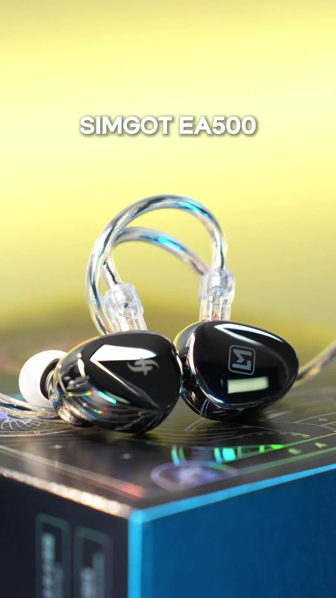 SIMGOT EA500 LM Dual-Magnet Earphones 10-50kHz