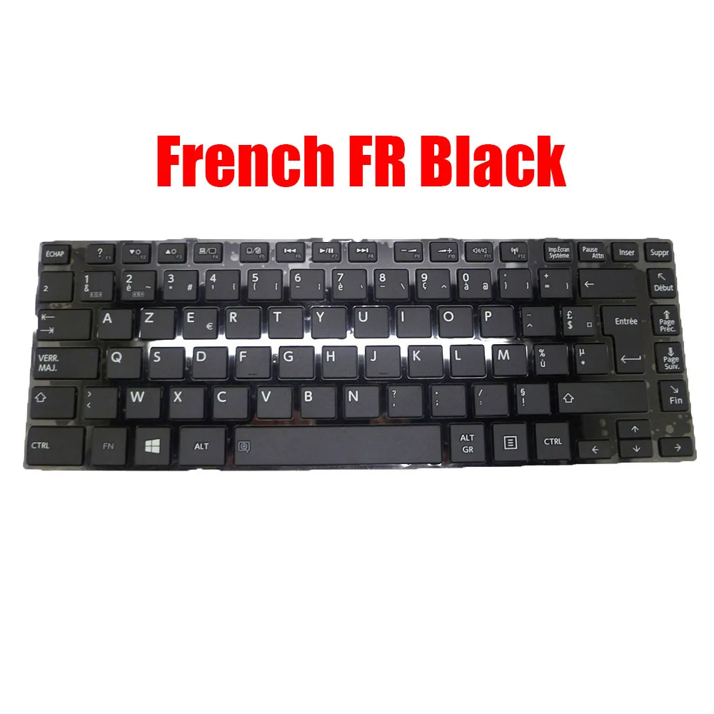 UK GR TR FR CA Laptop Keyboard For Toshiba For Satellite L800 MP-11B26GB-356 United Kingdom German Turkey French Canada New