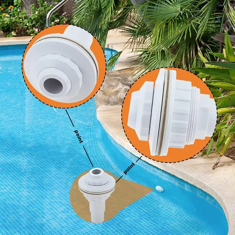 Swimming Pool Return Nozzles Adjustable Jet Spa Replacement Swimming Pool Accessories Water Outlet Return Pool Nozzle