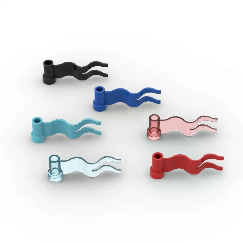 Moc 10 pçs bandeira 4x1 4495 bloco de construção kit casa castelo banner tijolos quebra-cabeça de partículas de alta tecnologia brinquedos educativos crianças presentes