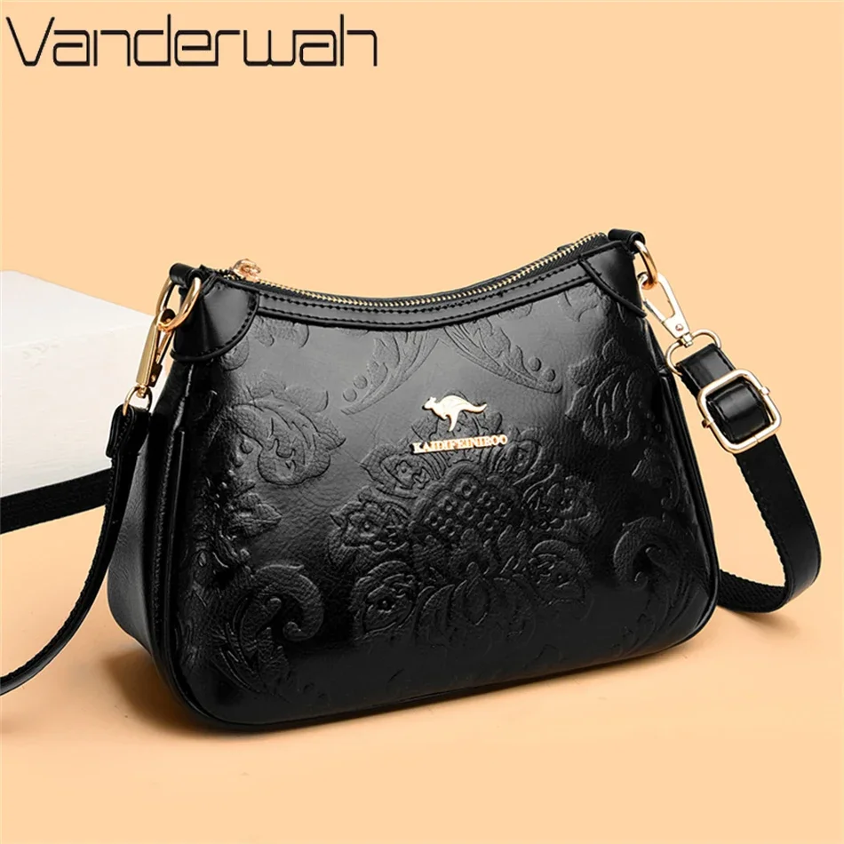 Fashion Trendy Printed Shoulder Bag 2024 High Quality Female Crossbody Messenger Sac Luxury Brand Design Lady Handbags and Purse