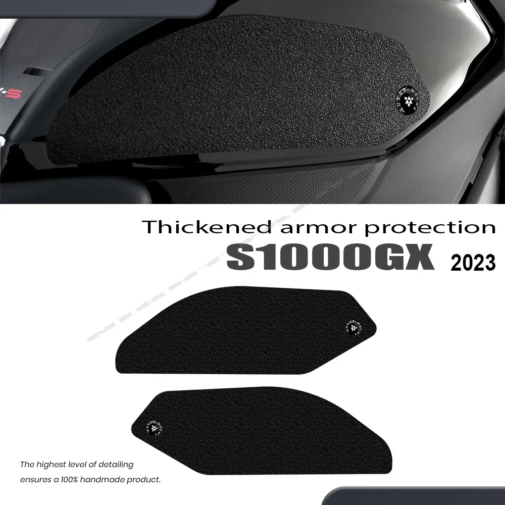 Accessories Tank Pad Armor Sticker Thickened Rubber Protective Sticker for GSX-S 1000 GX S1000GX 2024-