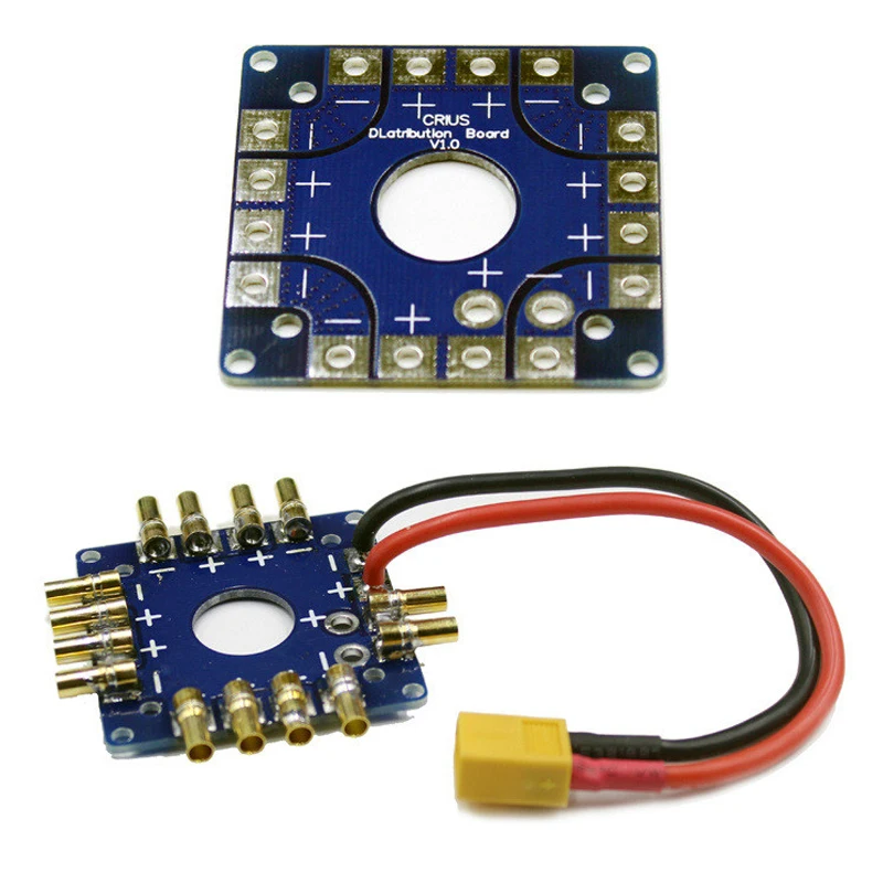 لوحة توصيل بطارية تعمل بالطاقة متعددة المهام ESC ، طائرة مروحية متعددة ، لوحة توزيع ، XT60 ، T Plug for F450 ، 250 ، 280 ، FPV RC الطائرة بدون طيار