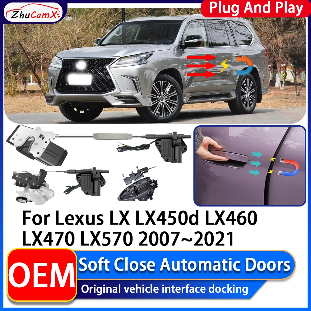 OEM Electric Suction Power Soft Close Car Door Automatic Door Closing System For Lexus LX LX450d LX460 LX470 LX570 2007~2021