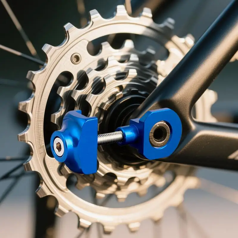 

Chain Adjuster For Bike Folding Bike Chain Fastener Portable Cycling Fastening Device For Women Men Improve Biking Safety