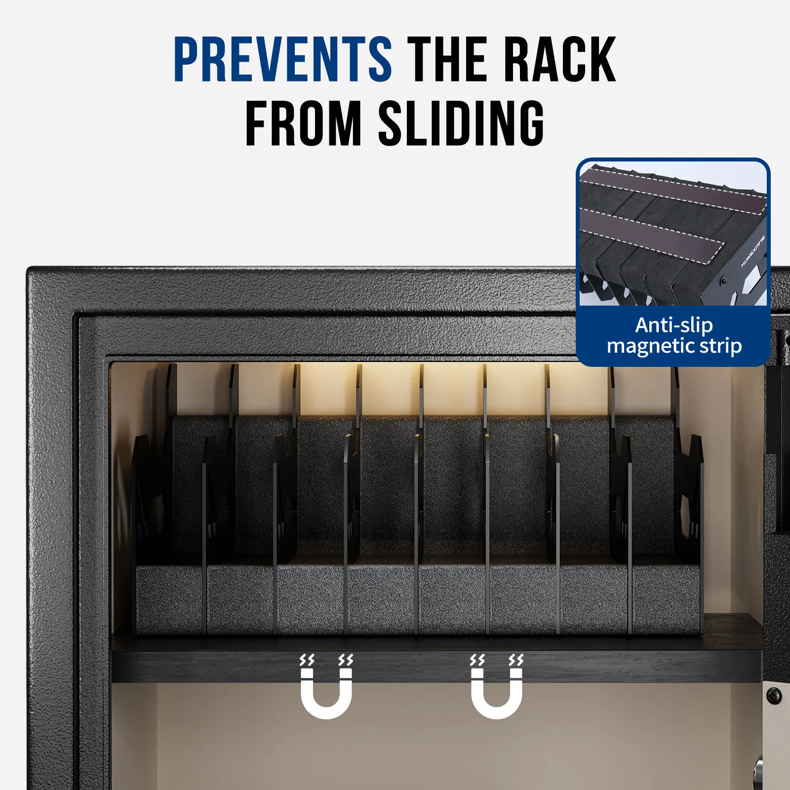 Smid 4/6/8 Slots Gun Rack Pistoolhouder Pistool Standhouder voor Gun Storage Organizer Display