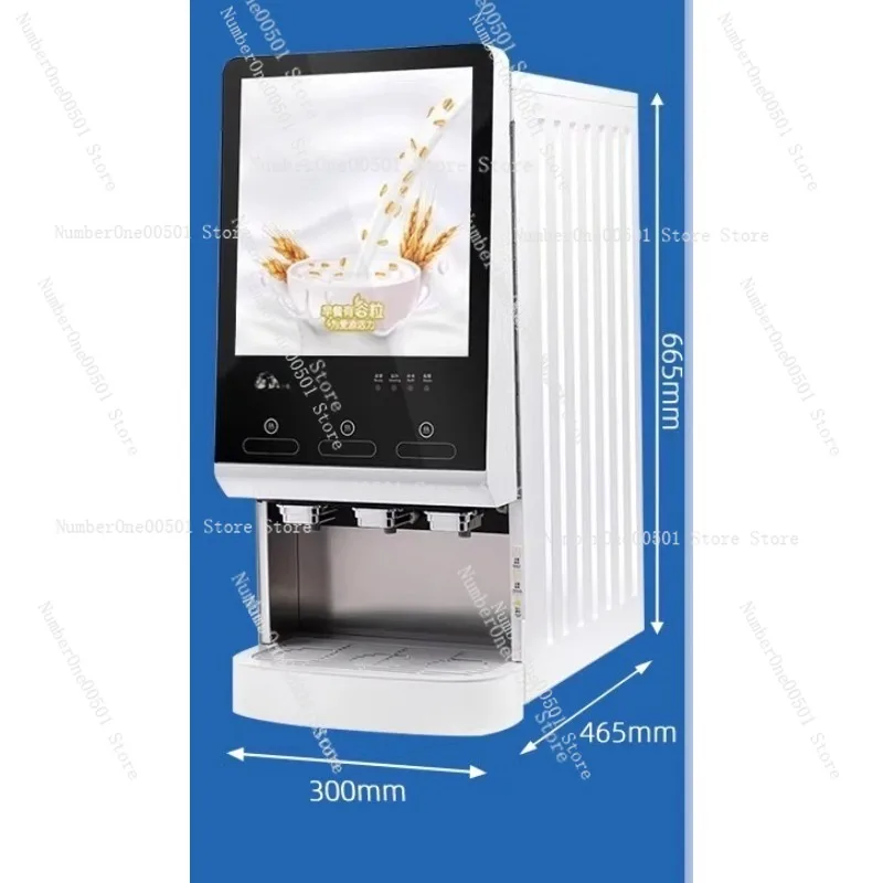 

Автоматическая коммерческая машина для приготовления соевого молока с интегрированным нагревом, для заведений общественного питания, большая емкость, для горячих напитков, для приготовления соевого молока из порошка