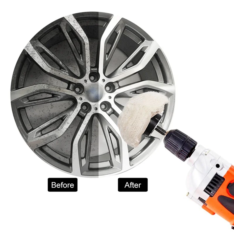 

Зеркально полированный вощеной хлопчатобумажный круг, бархатный тканевый диск, адаптер для шлифовального и полировального станка