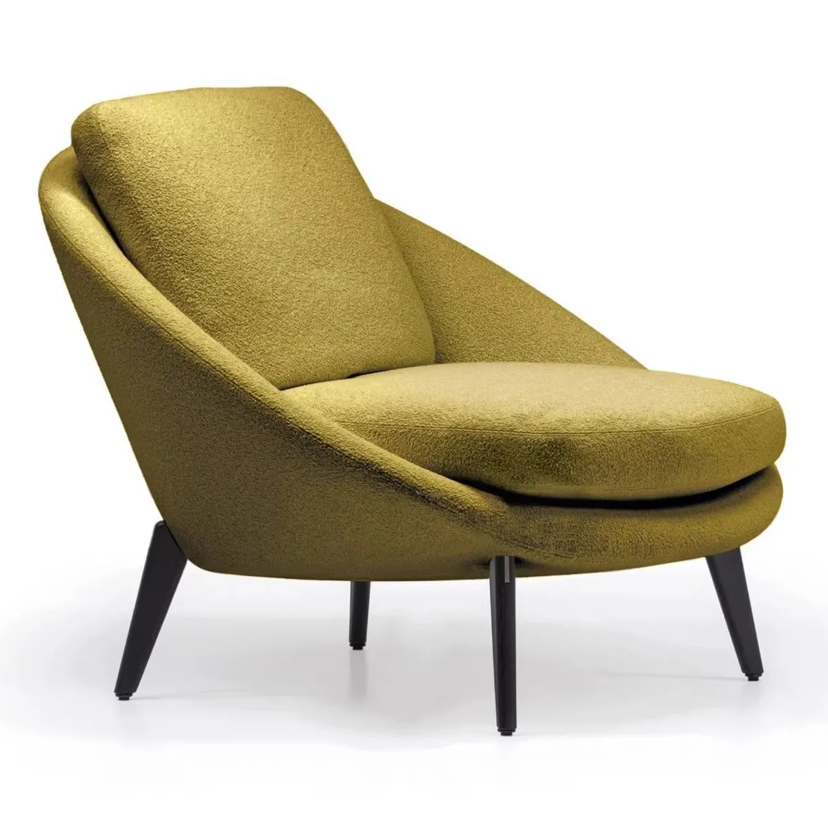 

Nordic Design Fabric Lounge Sofa Single Chair for Home Office Apartment Dining Hotel Outdoor Leisure Use