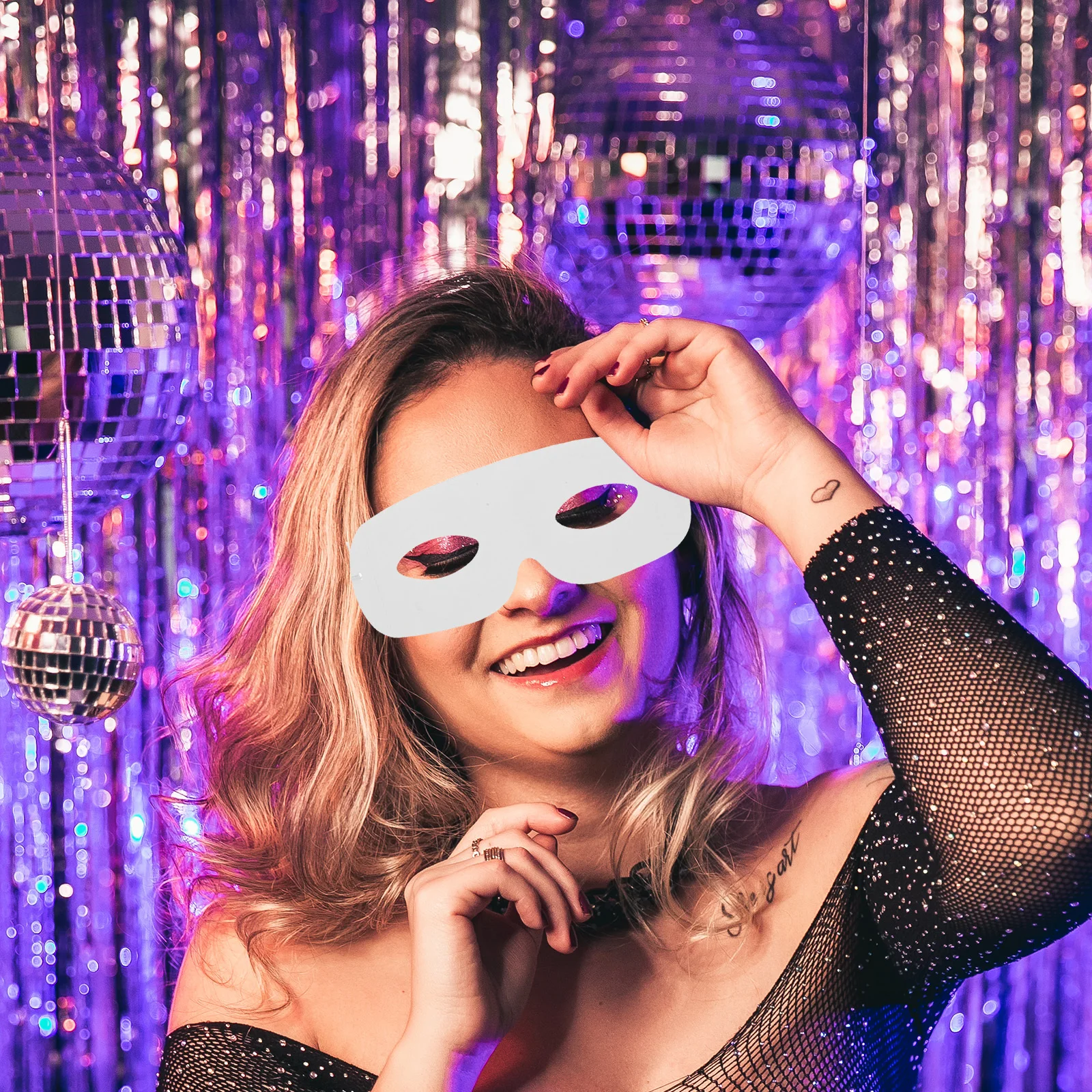 

20pcs Blank Masks White Paper Craft Diy Plain Masquerade Mask For Halloween Party Carnival Costume Mask Making Supplies