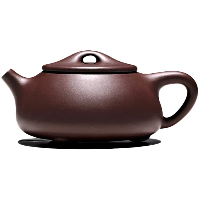 

Purple clay teapot hand-made old mud Jingzhou stone ladle 270cc