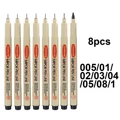 8pcs A