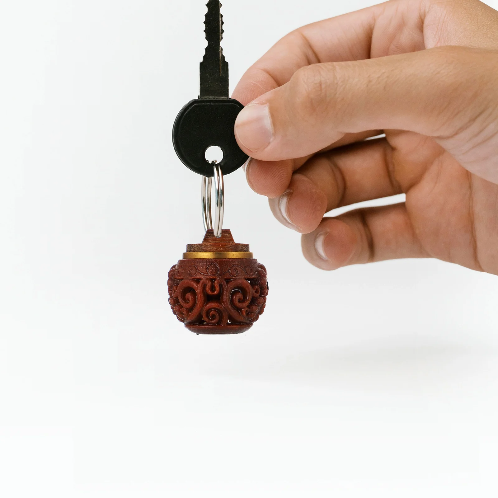 Деревянный брелок «сделай сам»