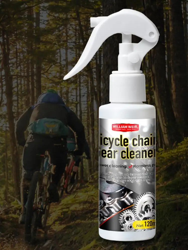 AliExpress NONE 120ml Bike Chain Cleaner Lubricant Heavy Duty Degreaser Spray, Reduce Wear & Friction, Rust Protection Motorcycle Chain Cleaner