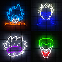 Anime Series Neon Sign For Wall Decor,Led Neon Light For Dorm,Game Room Decor,Bedroom,Man Cave,Party,Gifts For Teens,USB Powered
