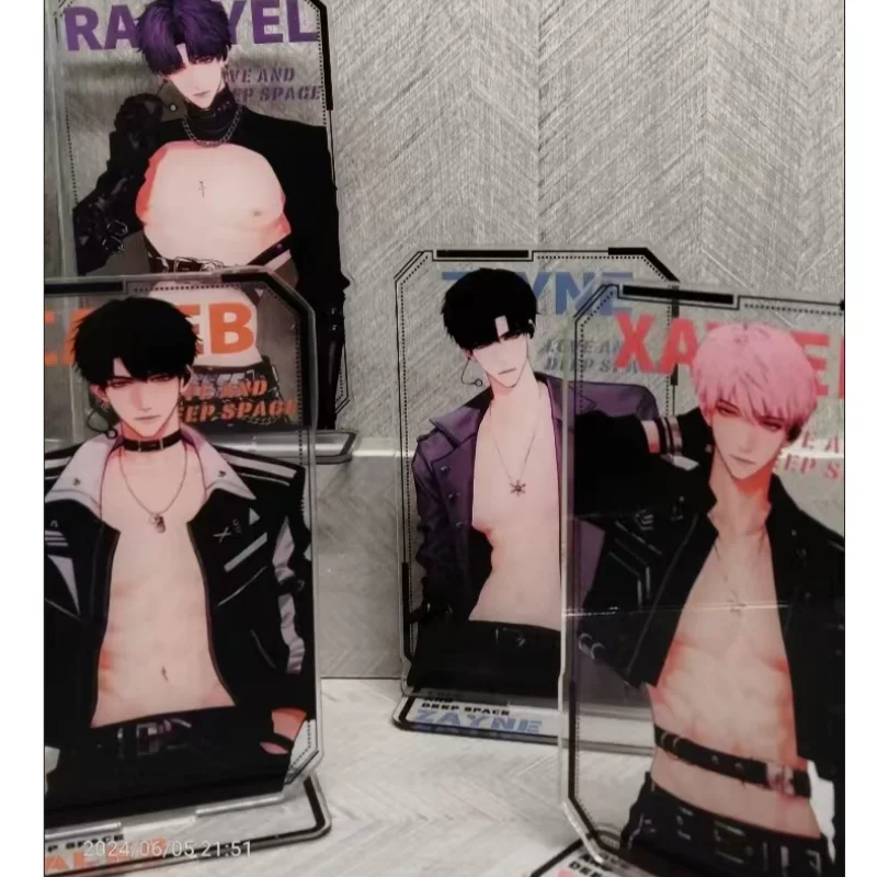 

Любовь и глубокое пространство Caleb Xavier Rafayel Zayne аниме и игровая периферия подставка украшения креативные мультяшные настольные украшения подарки