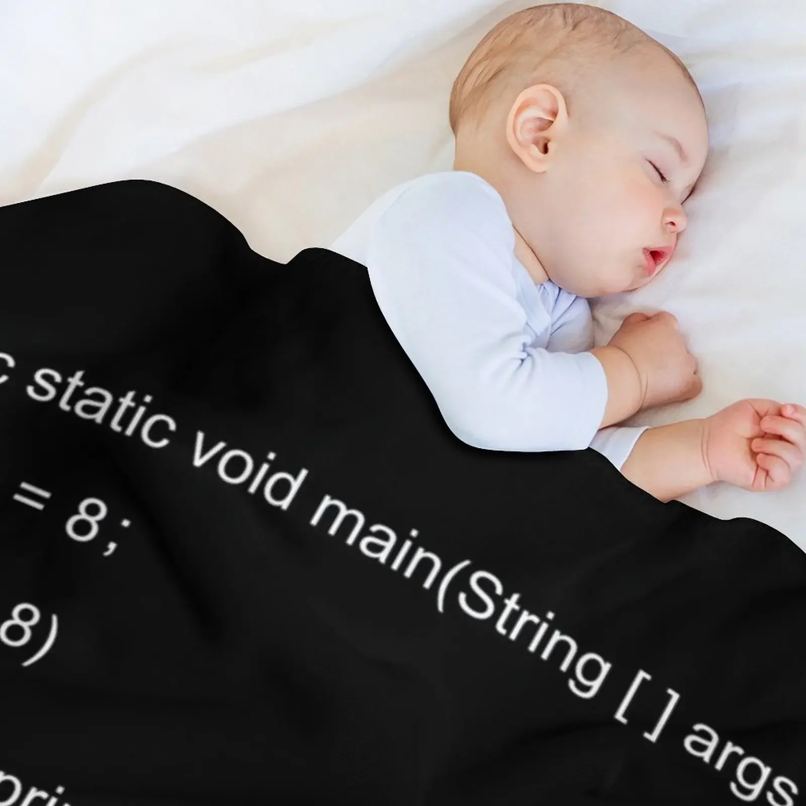 بطانية رمي جافا المضحكة، بطانية لحاف سياحية للشاطئ