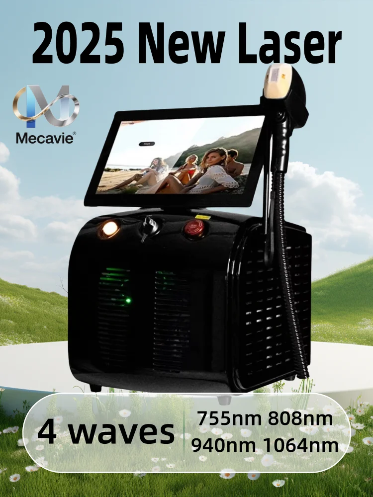 808nm Diode Laser Hair Removal Permanent Painless Non-Invasive Cooling Head Permanent Painless Hair Removal Device for Salon 500