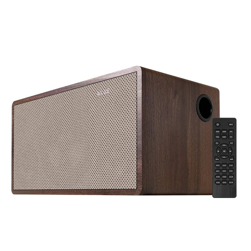 Caixas de Som de 200W BT Potentes com Luzes LED Sem Fio para Casa, Subwoofer, Presentes, Alto-falantes Estéreo 2.1ch com Microfone