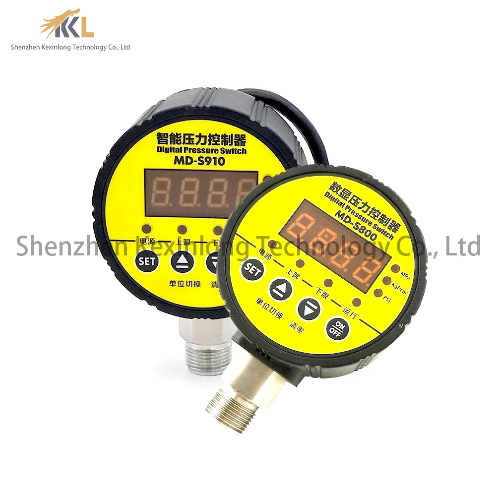 

MD-S910 24VDC 220VAC 380VAC Intelligent Digital Vacuum Gauge Pressure Controller